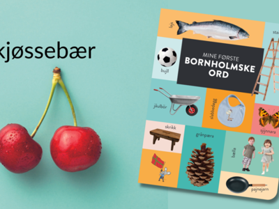 Bornholmsk børnebog: MINE FØRSTE BORNHOLMSKE ORD